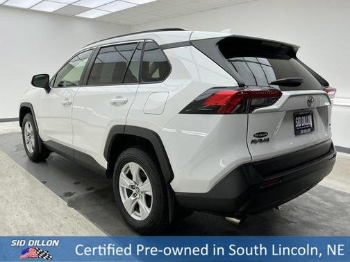 Super White 2020 Toyota RAV4 XLE