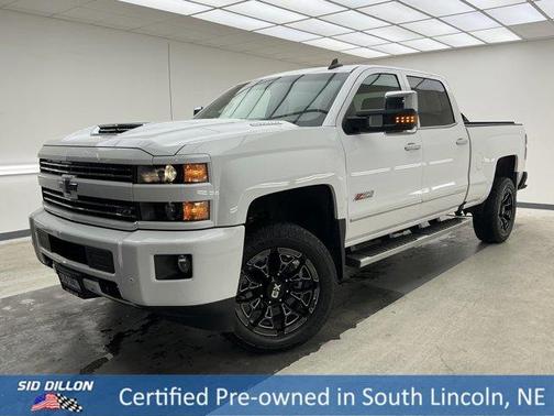 Summit White 2018 Chevrolet Silverado 2500 LTZ