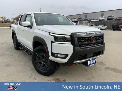Glacier White 2026 Nissan Frontier PRO-4X