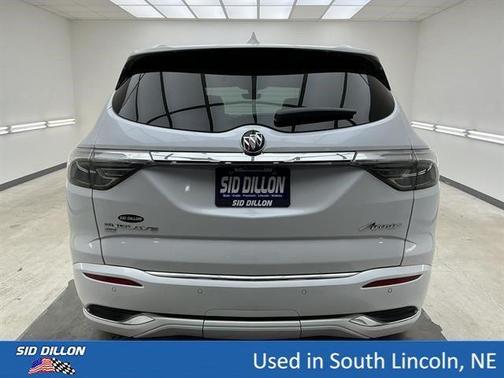 White Frost Tri-Coat 2023 Buick Enclave Avenir