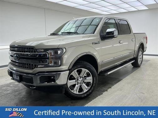 White Gold 2018 Ford F-150 Lariat