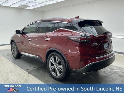 Scarlet Ember 2021 Nissan Murano Platinum