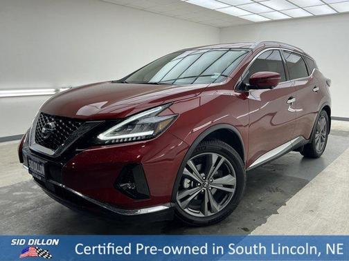 Scarlet Ember 2021 Nissan Murano Platinum