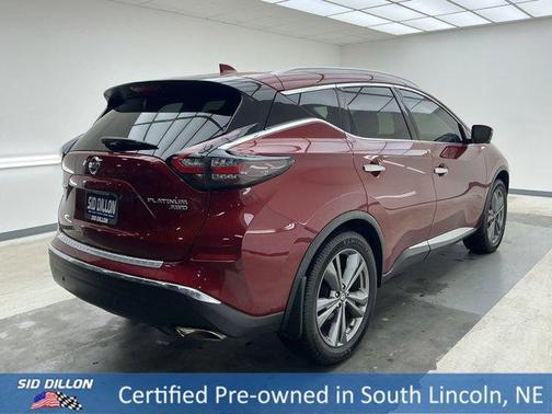 Scarlet Ember 2021 Nissan Murano Platinum