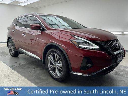 Scarlet Ember 2021 Nissan Murano Platinum