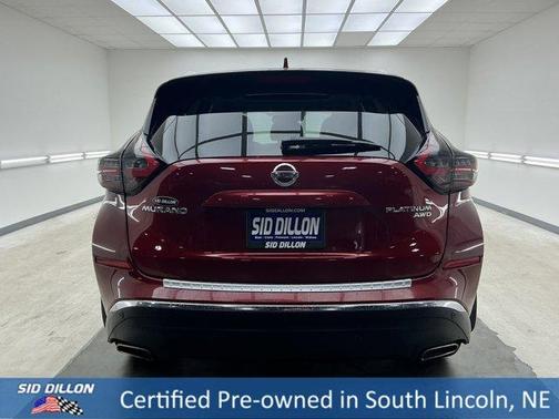 Scarlet Ember 2021 Nissan Murano Platinum