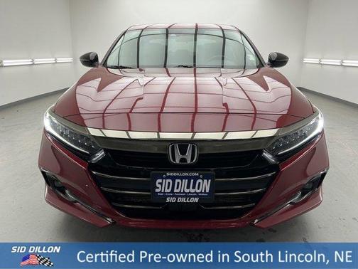 San Marino Red 2021 Honda Accord Sport SE