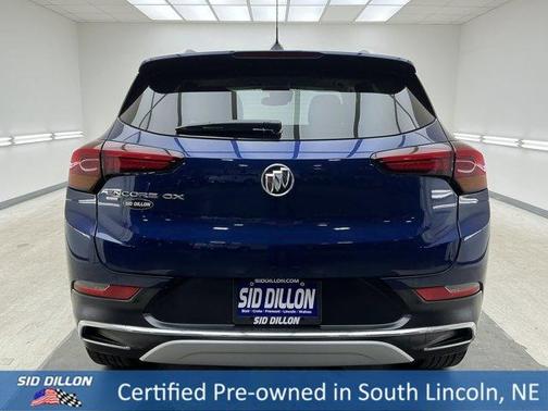 Sapphire Metallic 2023 Buick Encore GX Essence
