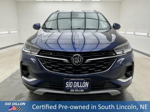 Sapphire Metallic 2023 Buick Encore GX Essence