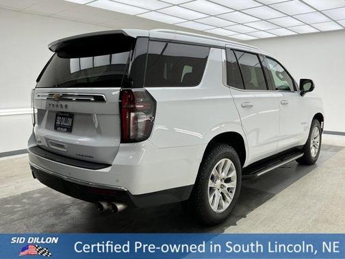 Summit White 2023 Chevrolet Tahoe Premier