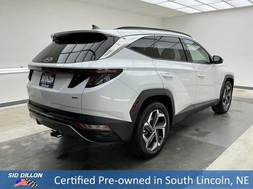 Quartz White 2022 Hyundai TUCSON Limited