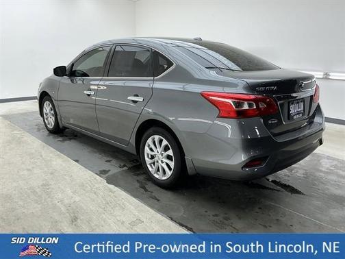 Gun Metallic 2019 Nissan Sentra SV