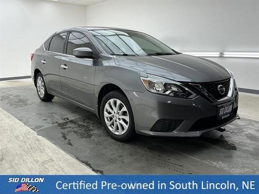 Gun Metallic 2019 Nissan Sentra SV