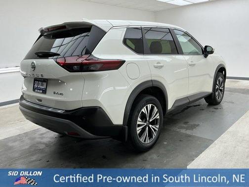 White 2023 Nissan Rogue SV