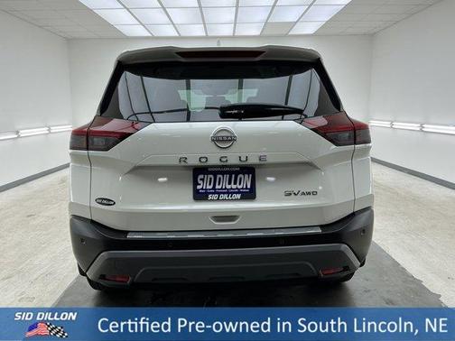 White 2023 Nissan Rogue SV