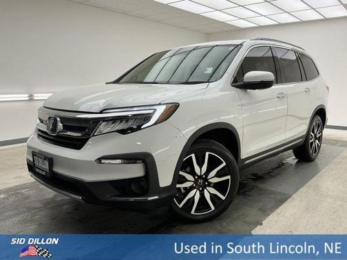 Platinum White Pearl 2021 Honda Pilot Elite