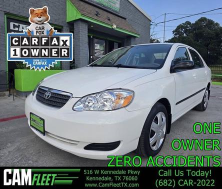 Super White 2007 Toyota Corolla CE