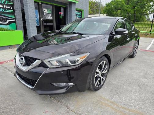 Black 2017 Nissan Maxima 3.5 SL