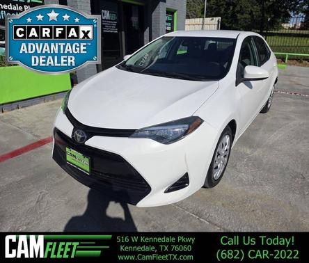Super White 2017 Toyota Corolla L