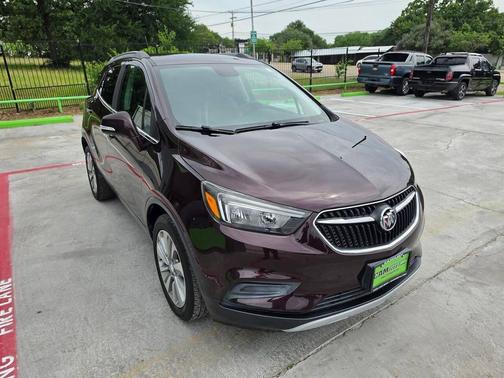 Black Cherry Metallic 2018 Buick Encore Preferred