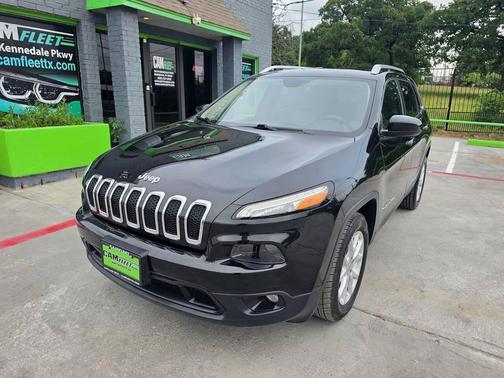 Brilliant Black Crystal Pearlcoat 2015 Jeep Cherokee Latitude