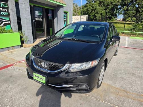 Crystal Black Pearl 2015 Honda Civic LX