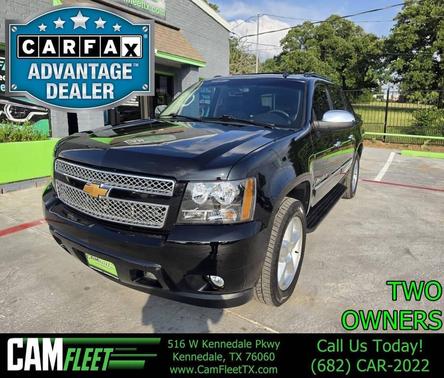 Black 2012 Chevrolet Avalanche 1500 LTZ