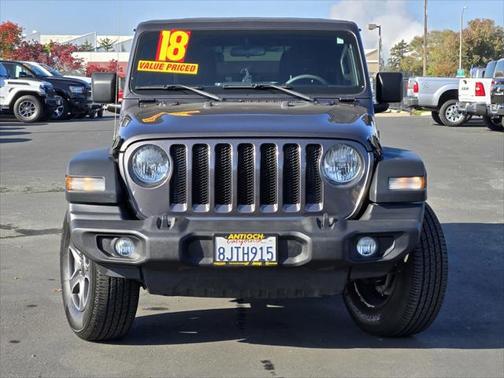 2018 Jeep Wrangler Unlimited Sport S 4x4