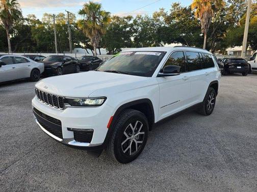 Bright White Clearcoat 2025 Jeep Grand Cherokee L Limited
