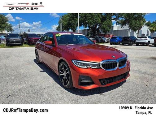 Sunset Orange Metallic 2021 BMW 330 i