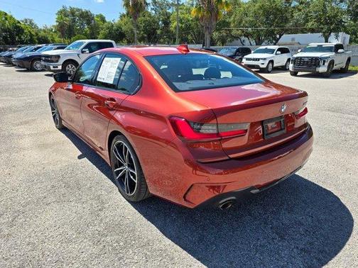 Sunset Orange Metallic 2021 BMW 330 i