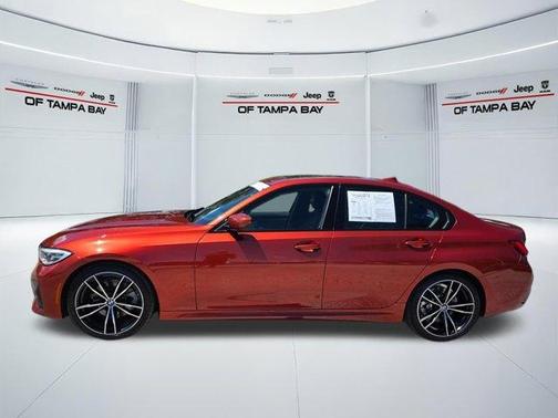 Sunset Orange Metallic 2021 BMW 330 i
