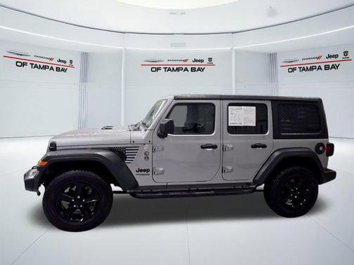 Billet Silver Metallic Clearcoat 2020 Jeep Wrangler Unlimited Sport Altitude