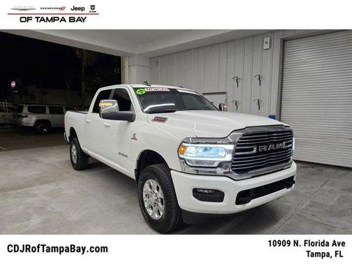 Bright White Clearcoat 2024 RAM 2500 Laramie