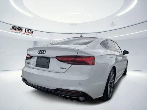Arkona White 2025 Audi A5 Sportback S line Premium