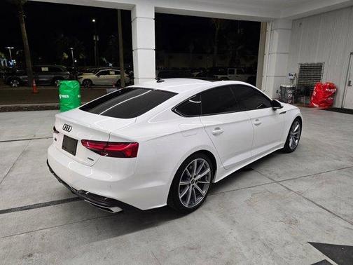 Arkona White 2025 Audi A5 Sportback S line Premium