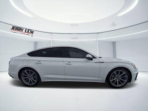 Arkona White 2025 Audi A5 Sportback S line Premium