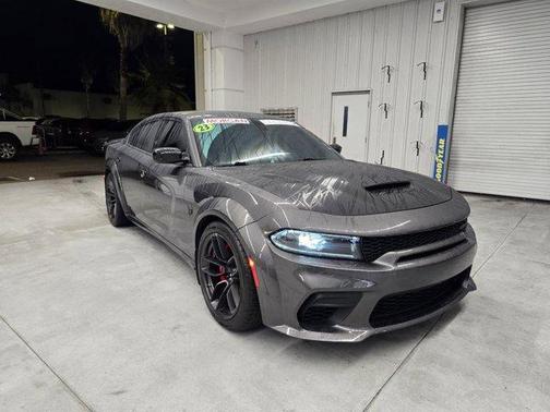 Granite Pearlcoat 2023 Dodge Charger SRT Hellcat Widebody