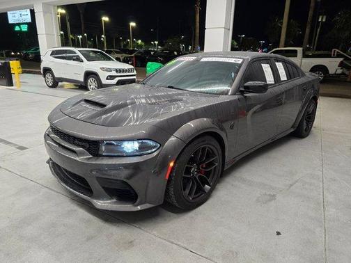 Granite Pearlcoat 2023 Dodge Charger SRT Hellcat Widebody