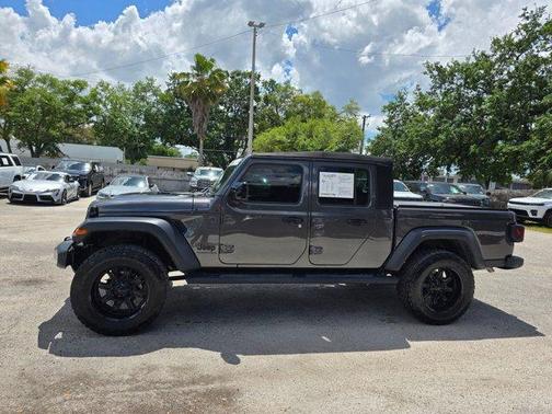 Granite Crystal Clearcoat Metallic 2024 Jeep Gladiator Sport