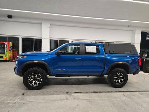Dynamic Blue Metallic 2024 GMC Canyon AT4X