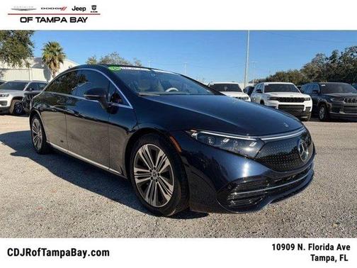 Nautical Blue Metallic 2022 Mercedes-Benz EQS 450+ Base