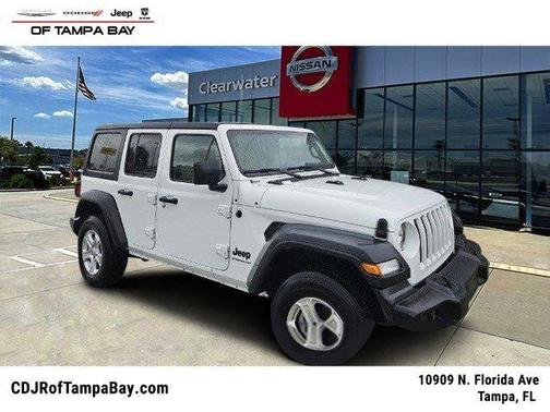 Bright White Clearcoat 2023 Jeep Wrangler Sport