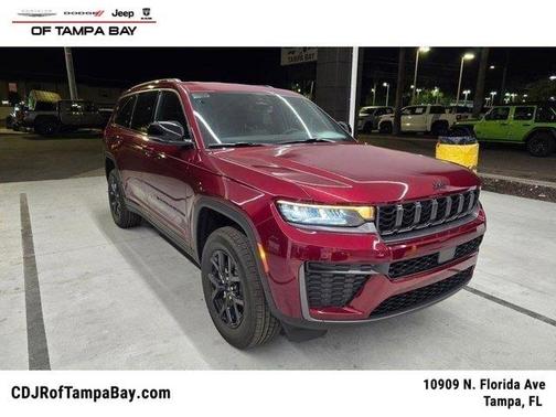 Velvet Red Pearlcoat 2026 Jeep Grand Cherokee L Laredo
