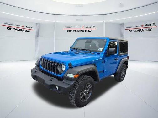 Hydro Blue Pearlcoat 2026 Jeep Wrangler Sport