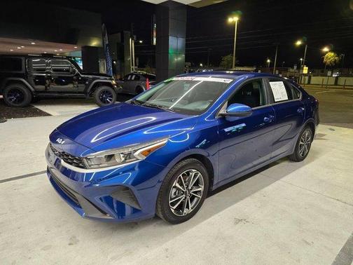 Deep Sea Blue 2023 Kia Forte LXS