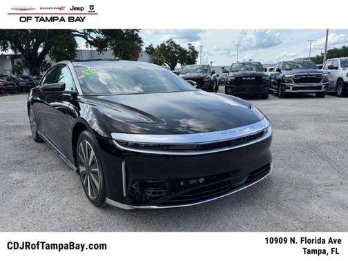 Infinite Black Metallic 2023 Lucid Air Touring