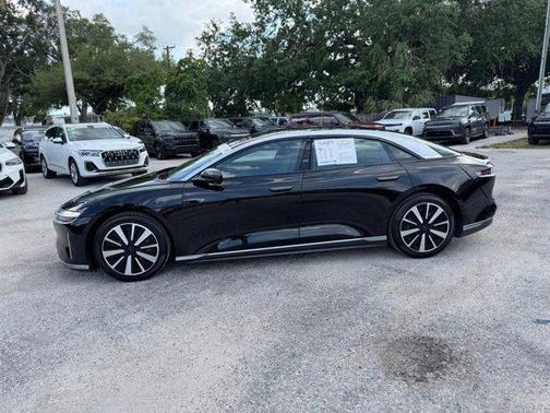 Infinite Black Metallic 2023 Lucid Air Touring
