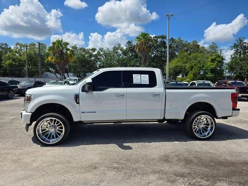 White Metallic 2021 Ford F-250 Limited