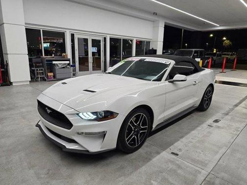Oxford White 2018 Ford Mustang EcoBoost Premium